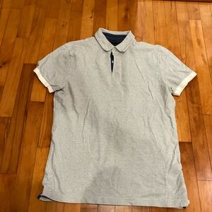 Banana Republic Light Gray Polo